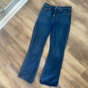 Levi Ribcage Bootcut Jeans